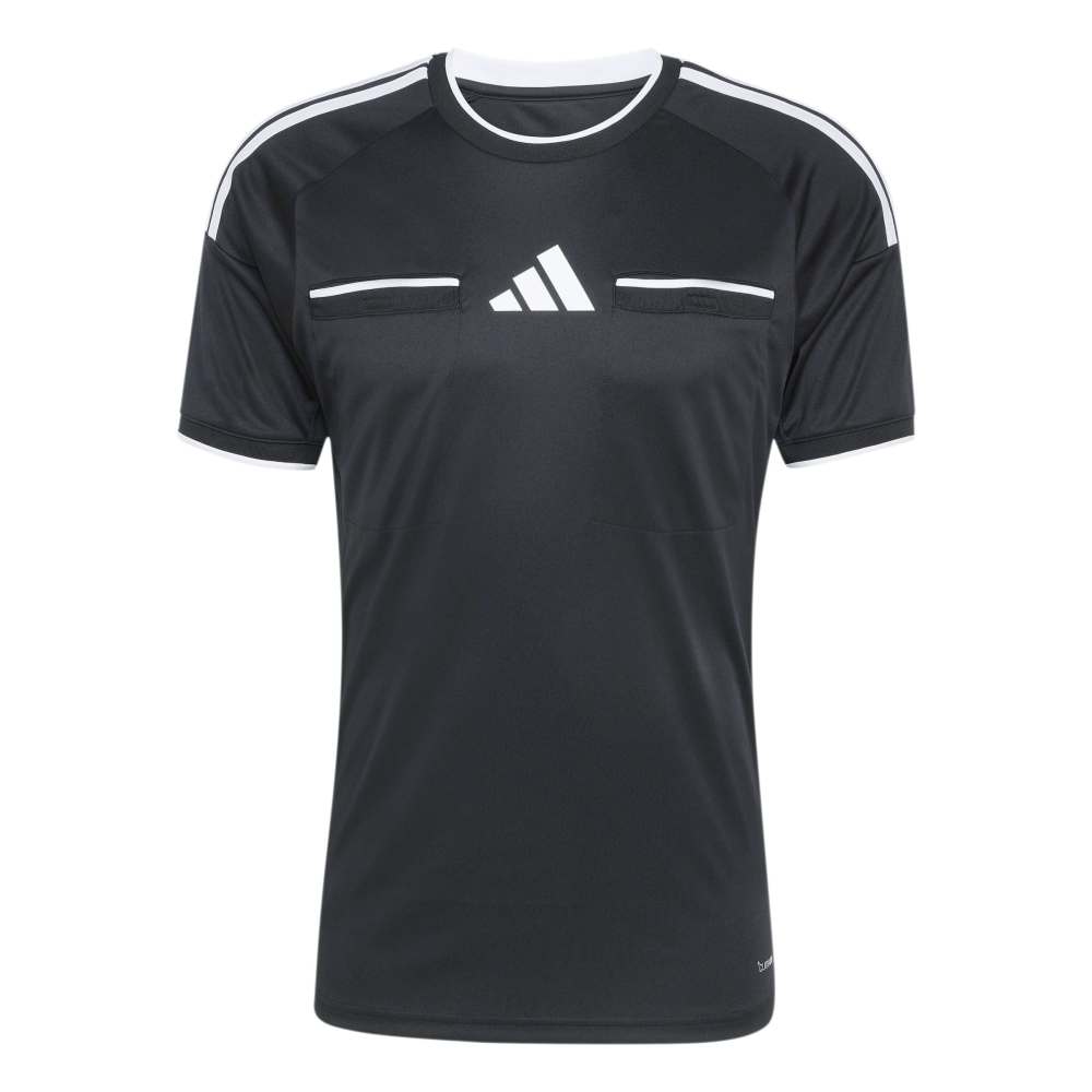 Schiedsrichter-Trikot Kurzarm (Black)