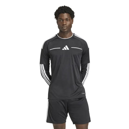 Schiedsrichter-Trikot Langarm (Black)