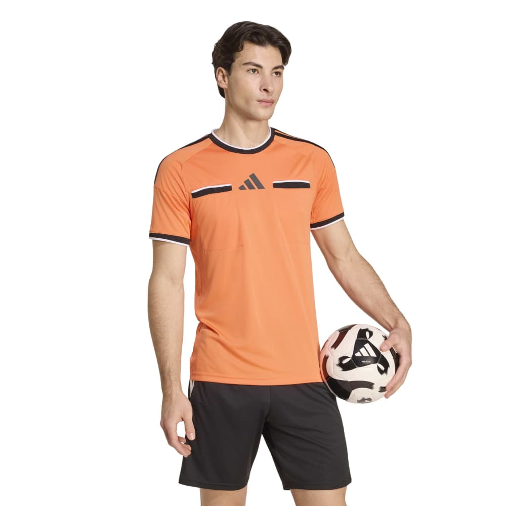 Schiedsrichter-Trikot Kurzarm (Orange)