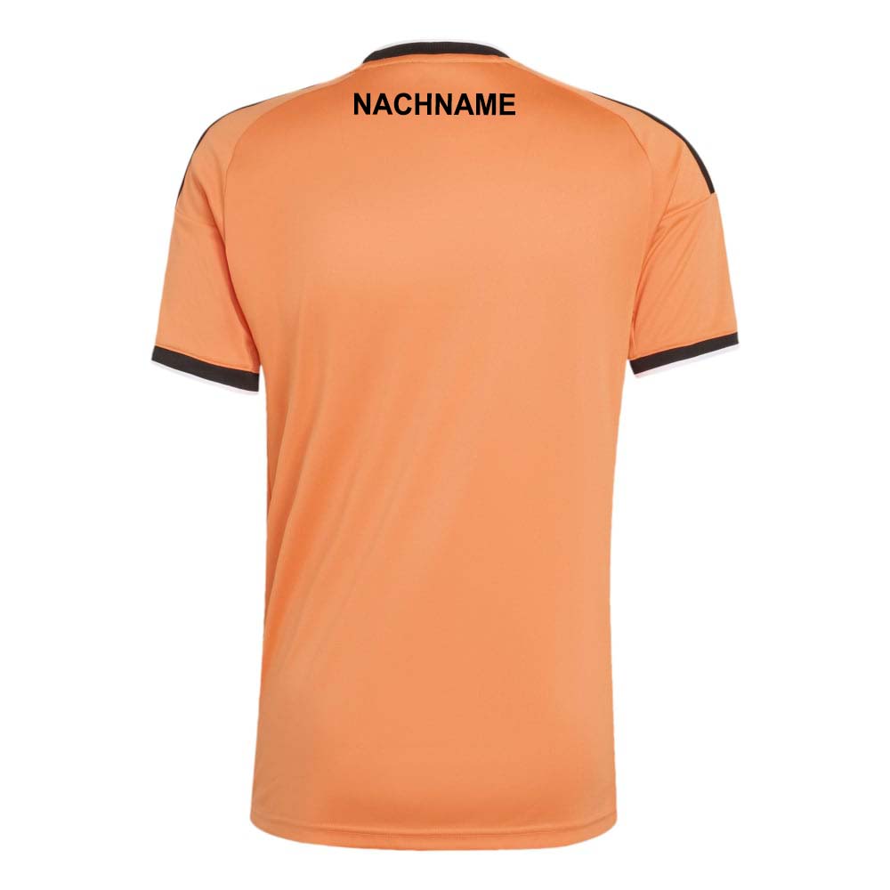 Schiedsrichter-Trikot Kurzarm (Orange)