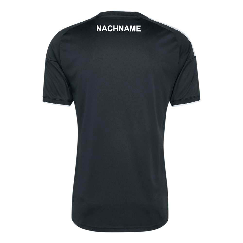 Schiedsrichter-Trikot Kurzarm (Black)