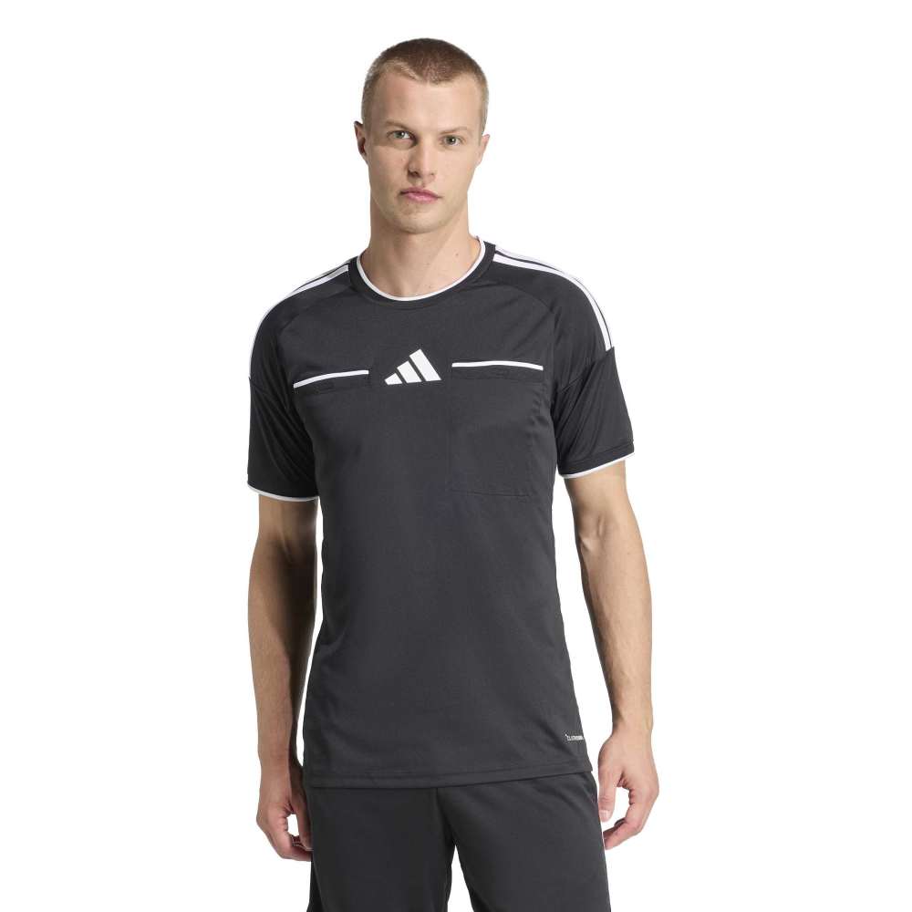 Schiedsrichter-Trikot Kurzarm (Black)