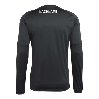 Schiedsrichter-Trikot Langarm (Black)